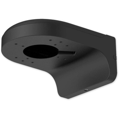 PFB204W-BLACK černá univerzální konzole na stěnu pro dome, průměr 122 mm