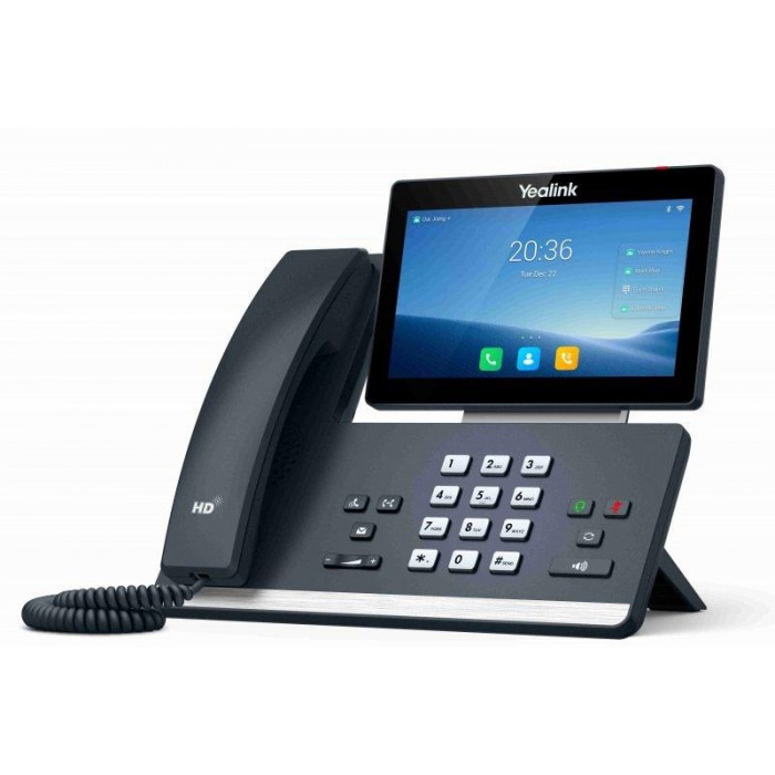 SIP-T58W Yealink IP telefon, PoE, 7" bar. LCD, 27 prog.tl. GigE, WiFi