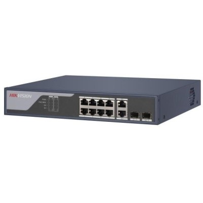 DS-3E1310P-SI 8 × 100 Mbps PoE RJ45 port, 2 × gigabit combo