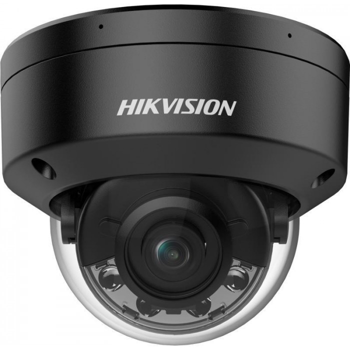 DS-2CD2187G2H-LISU - (2.8mm)(eF)(BLACK) 8 Mpix, IP dome, WDR, mikrofon, hybridní přísvit