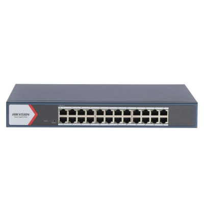 DS-3E1524-EIV3 24x LAN switch, 1 Gbps, manag., kovové provedení