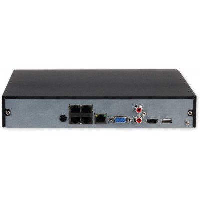 N420104HS-P-4KS4 4CH, 4xPoE, 12Mpix, 1xHDD (až 20TB), 80Mb, AI, Perimetr, SMD Plus, Tvá