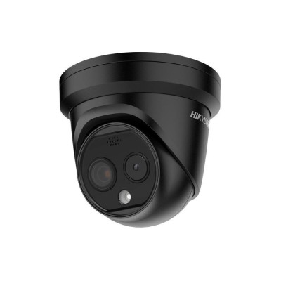 DS-2TD1228-2/QA(BLACK) IP termo-optická DOME kamera pro měření teploty, obj. 2,1mm