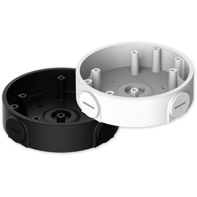 PFA139-BLACK černý zapojovací box kulatý, průměr 108 mm