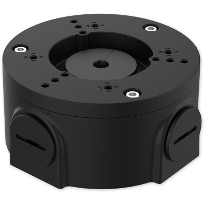 PFA3300R-BLACK černý zapojovací box kulatý, průměr 101 mm, G3/4"