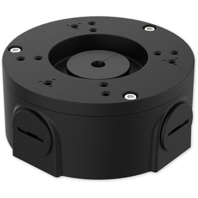 PFA3310R-BLACK černý zapojovací box kulatý, průměr 111 mm, G3/4"