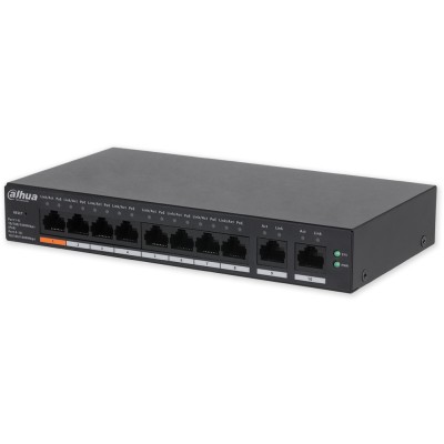 CS4010-8GT-60 Cloud MNG PoE switch, 8 x Gb PoE, 2 x Gb uplink, 60 W, police/nástěnné