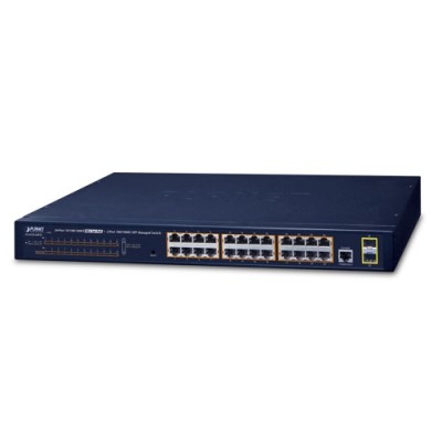 GS-4210-24P2S switch 24x 10/100/1000T PoE + 2x 100/1000X SFP