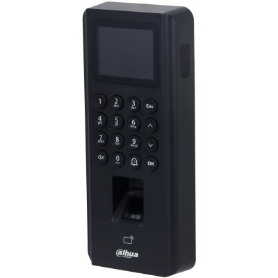 ASI2212J-PW čtečka, 2.4" LCD, klávesnice, otisk, karta, zámek