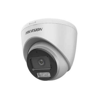 DS-2CE72KF0T-LFS - (2.8mm) 3K, 4v1 dome ball kamera, f2.8mm, ColorVu, IR/LED bílé světlo 40m