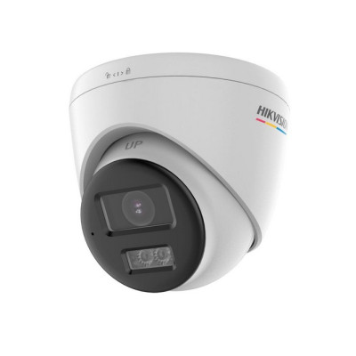 DS-2CE72UF3T-LS - (2.8mm) 4K, dome ball kamera, f2.8mm, ColorVu, IR/LED bílé světlo 40m, mikrof.