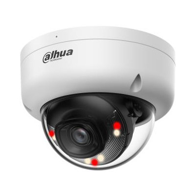 IPC-UDBW2469E1-A-IL-S6 - 2,8 mm 4Mpix, 30m IR a 30m bílé LED, Human Detection, integrovaný mikrofon, antivandal