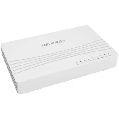 DS-3E0508D-E 8x LAN switch, 1Gbps, plastové provedení