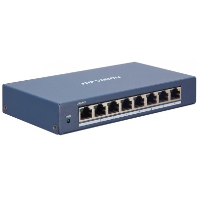 DS-3E1508-EI 8x LAN switch, 1 Gbps, manag., kovové provedení