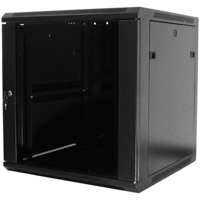 WM.6418.901 nástěnný, složený, 18U, 600 x 450, sklo