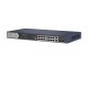 DS-3E0520HP-E 18/16 PoE switch, 2x uplink 1Gbps + 2x SFP