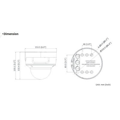 DS-2CD2786G2-IZS(2.8-12mm) (C) 8 Mpx, IP dome kamera, f2.8-12mm, WDR, IR 30m, AcuSense 2.genenrace