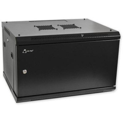 WMP.6412.B nástěnný, složený, 12U, 600 x 450, plech