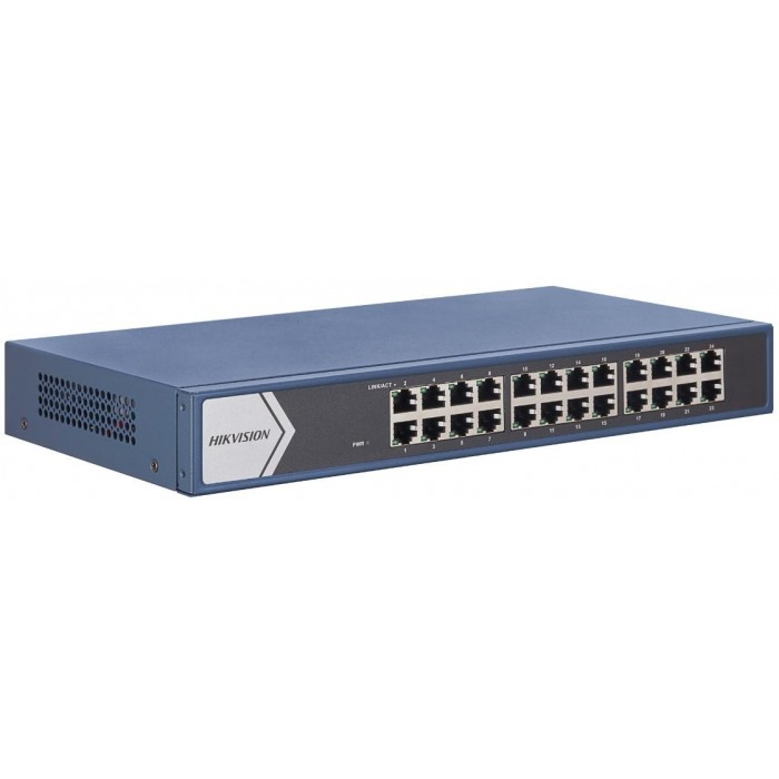 DS-3E1524-EI switch 24 portů 1 Gbps, kovový kryt , management